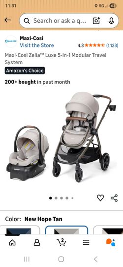 Maxi-Cosi Travel System Carseat / Stroller
