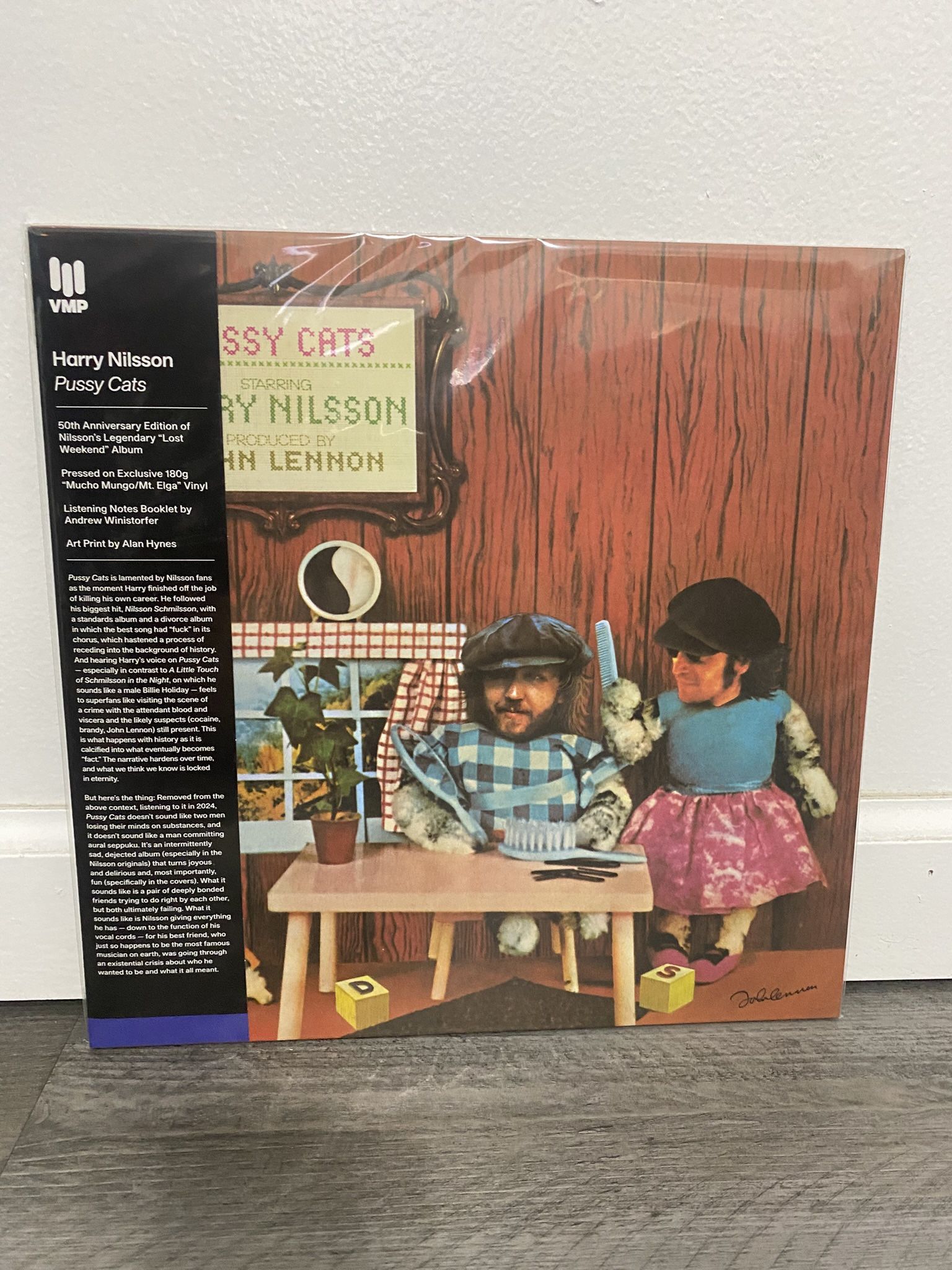 Harry Nilsson - Pussy Cats VMP Vinyl Record 