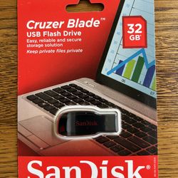 SanDisk Cruzer Blade 32 GB Flash Drive USB 2.0