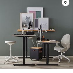 Ikea Height Adjust Sit/stand Large Desk