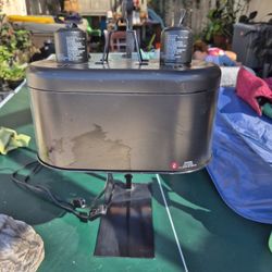 REPTI ZOO Dual Dome Reptile Heat Lighting Kit