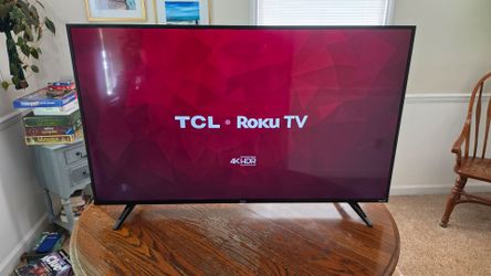 49" TCL 4K Roku TV