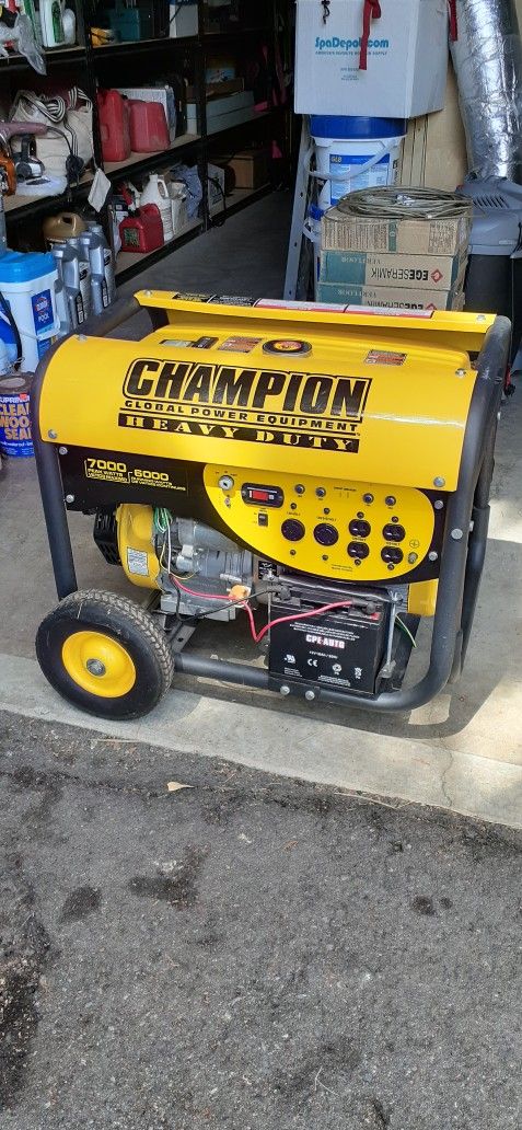 Champion Heavy Duty Generator