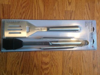 Char-Broil 3 PIECE STAINLESS STEEL BBQ SET