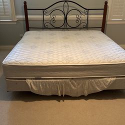 King Size Mattress And Box Spring For Free