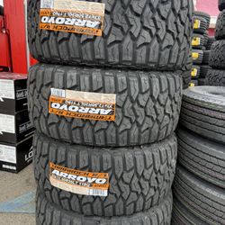 🚨🚨vendo Set De Llantas Lt 33x12.50 20 Arroyo R/T Tires