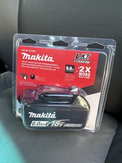 Makita 18v battery 6.0