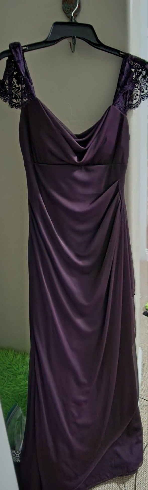 Long Purple Dress -never worn