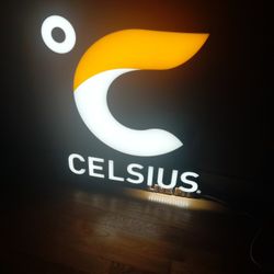 Celsius Neon Light Brand New 