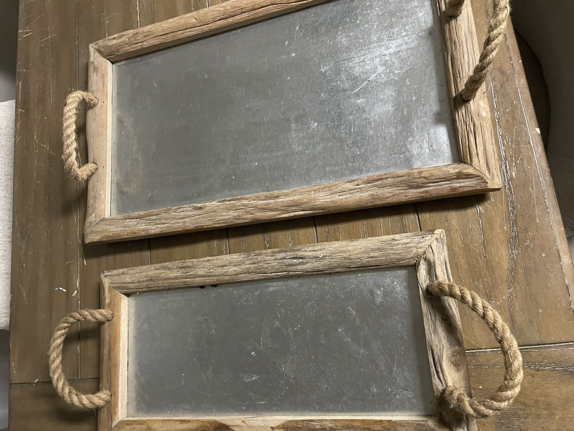 Farm House/rustic Trays