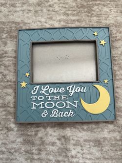I Love You to the Moon & Back Picture Frame