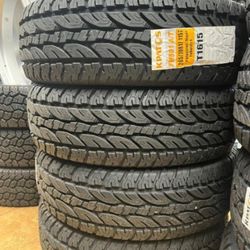 265/70/17 All Terrain Tires 