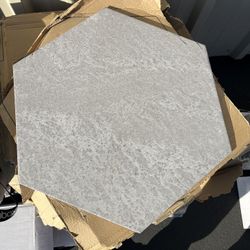 Nagpur Grand Hex Perla 19in x 22in Porcelain Tile (13.2sq.ft per box) 