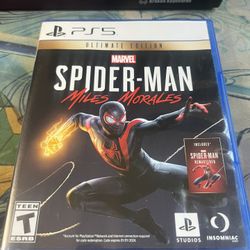 Miles Morales Spider Man PS5 Disc