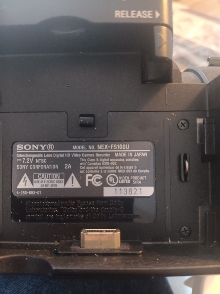 Sony Nex-fs100u