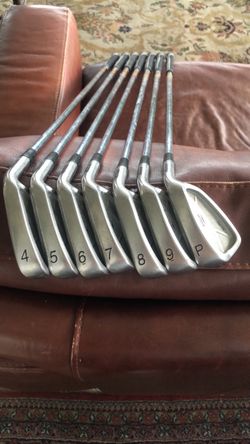 Mizuno T-Zoid Sure iron set RH 4-PW True Temper Gold Plus Steel regular flex new grips
