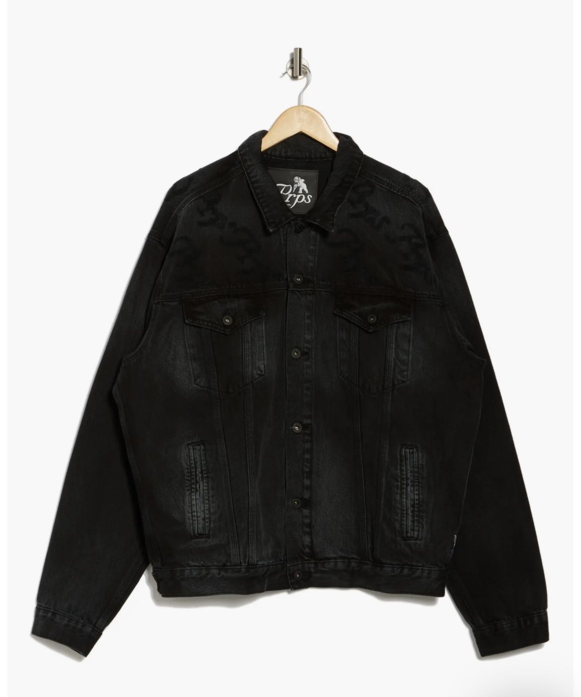 BRAND NEW!!! PRPS Black Denim Jacket