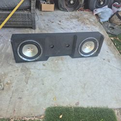 Caja Con Bocinas