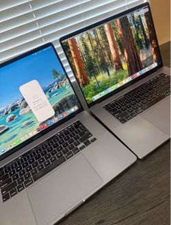 Two Mac Book Pro Intel Core i7 16GB 16inch  both are in excellent working conditions