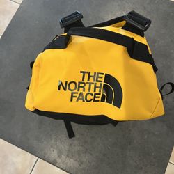 New Base Camp North Face Bag XS Yellow Color Travel Carry On Backpack 