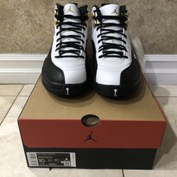 New DS Nike Air Jordan 12 Size 10 Taxi Sz  XIi