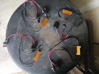 Resistor Connector, Load Resistor, Resistor Wiring Harness 7440/ 7443  T20 50W8RJ ABS Hyper Flash Fix Error Free Wiring