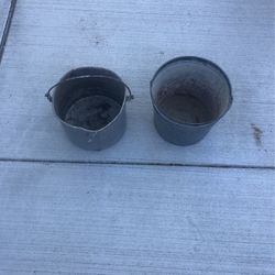 Old Metal Buckets 