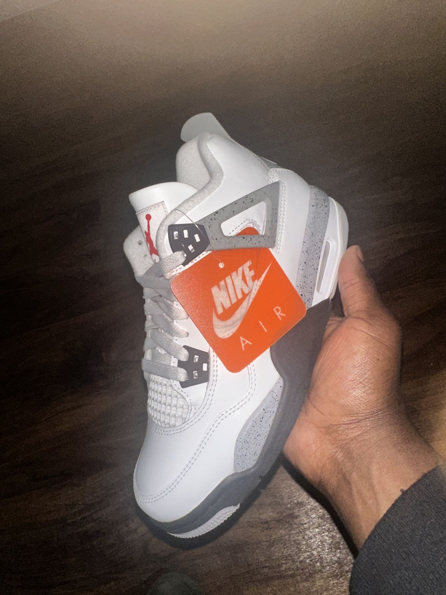 Jordan 4 White Cement