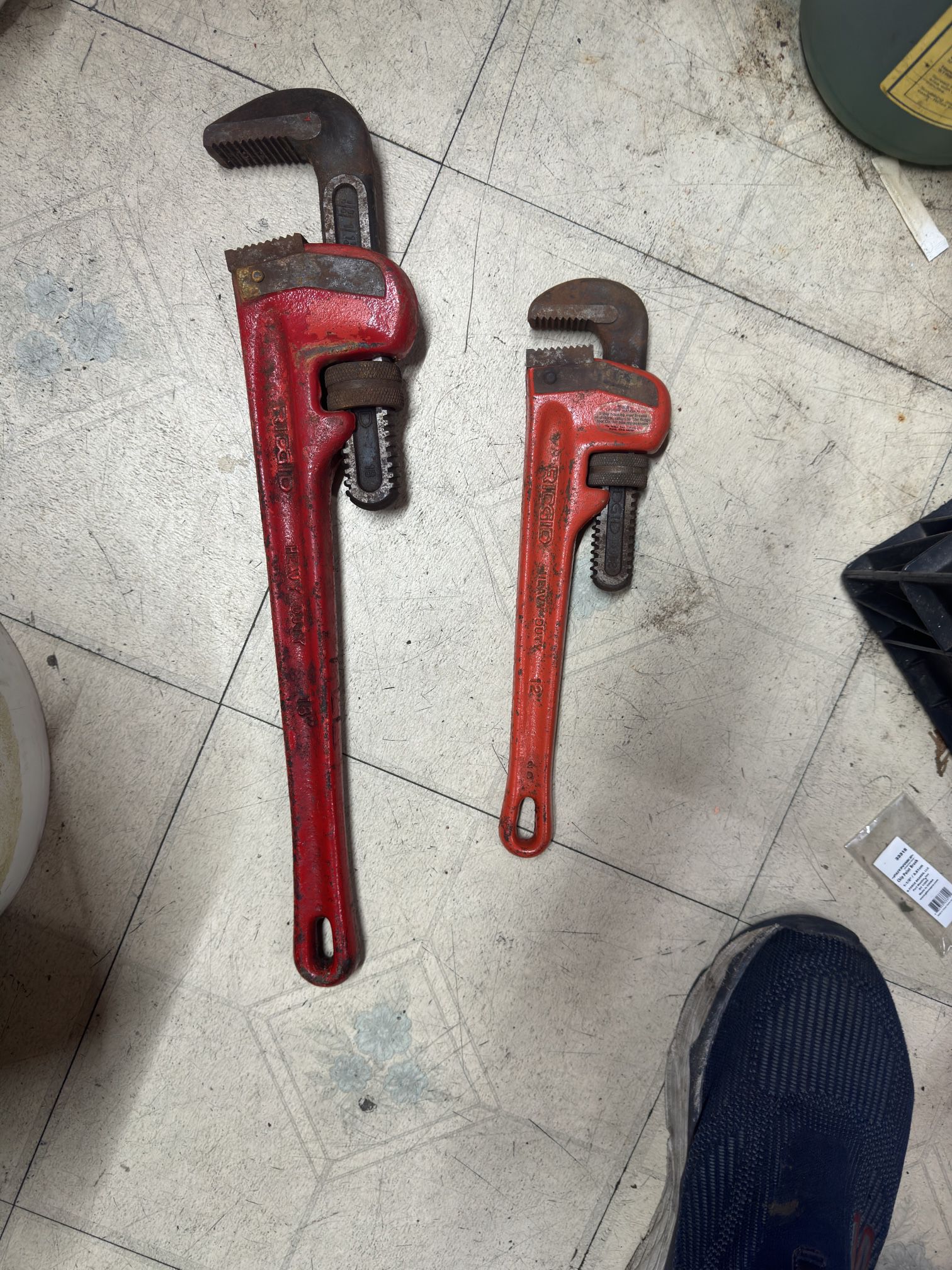 Rigid Pipe Wrench 