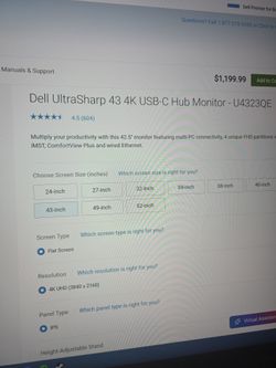 Dell  U4323QE