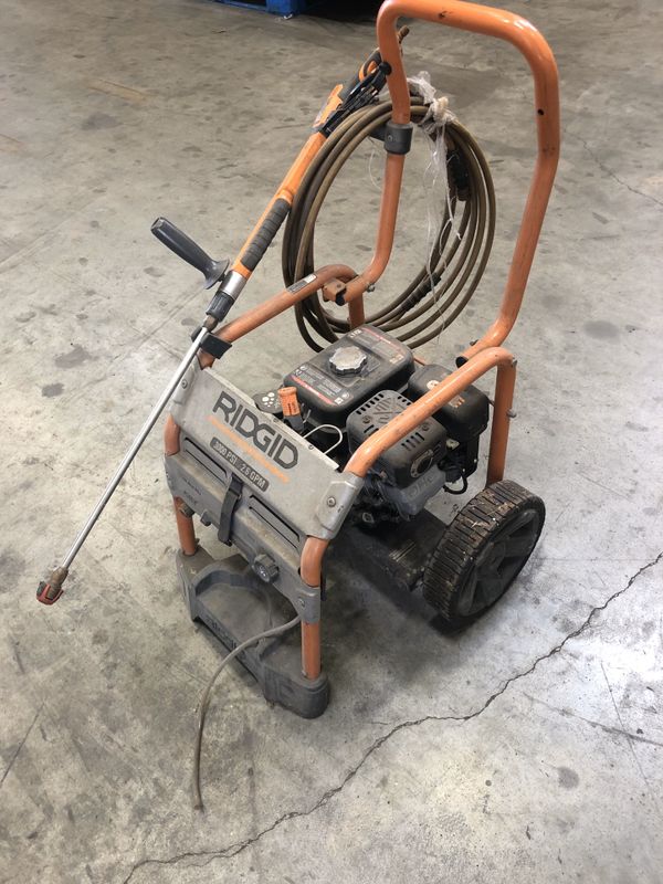 Used Ridgid Pressure Washer 3000psi 2gpm for Sale in Houston, TX - OfferUp