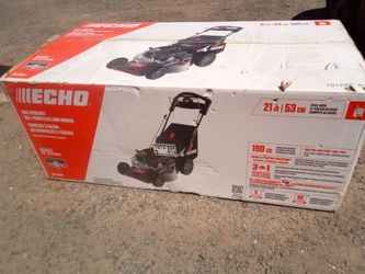 Echo 3in1 gas powered self propelled lawnmower