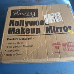Handsong Vanity Makeup Mirror- 14 LED Bulbs-NEW In Box 