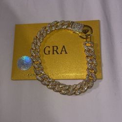 VVS1 Moissanite Cuban Bracelet