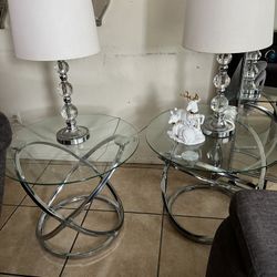 2 Lamps  2 Tables