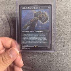 Mjolnir, Storm Hammer Etched Foil