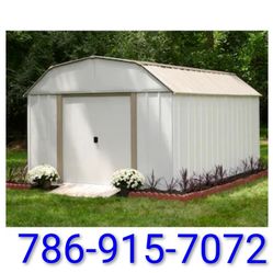 STORAGE SHED/SHEDS FOR SALE! INSTALLATION INCLUDED 10X14 ON SALE! CASITA/ CASITAS DE PATIO 10X14 EN OFERTA 