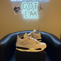 Brand new A Ma Maniere While you were Sleeping Air Jordan 4’s size 13 with original box and proof of purchase. 