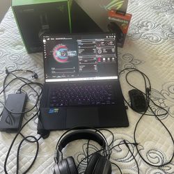 Gaming laptop set Asus zephyrus M16 i7 rtx3060