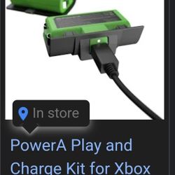 Rechargeable, Power A Play & Charge Batteries For XboX Controller 