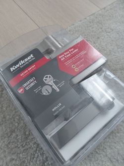 Kwikset Hollis Keyed Entry Door Lock Satin Nickel