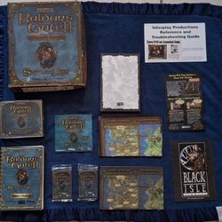 Baldur's Gate 2 Collector's  Edition Shadows of Amn PC  Box Set 