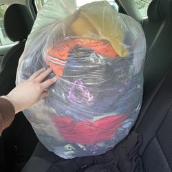 huge bag of young boy clothes / shoes