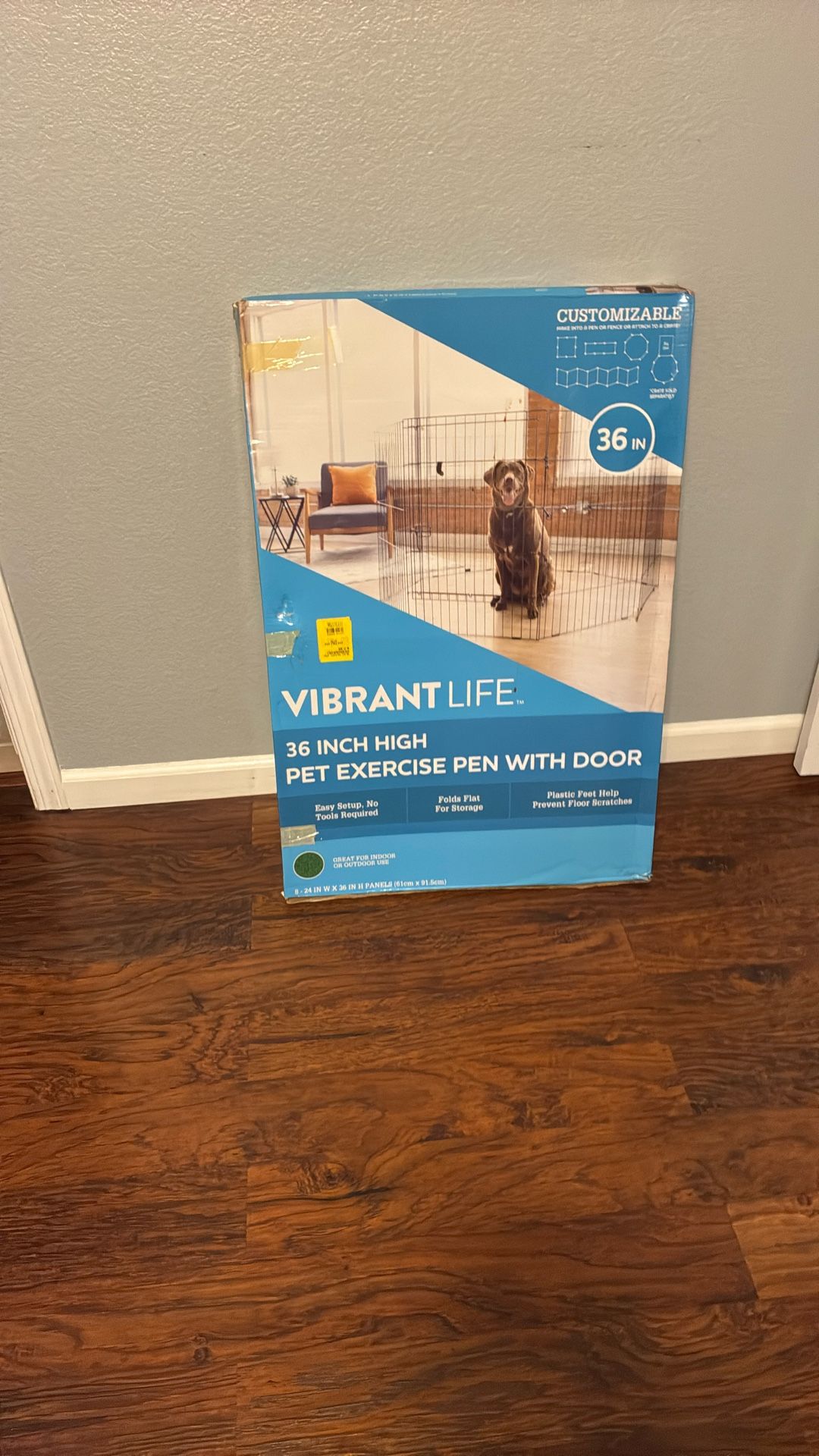 Pet Exercise Pen With Door