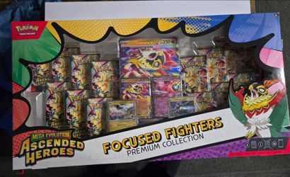 Pokémon Mega Evolution Ascended Heroes Focused Fighters Premium Collection