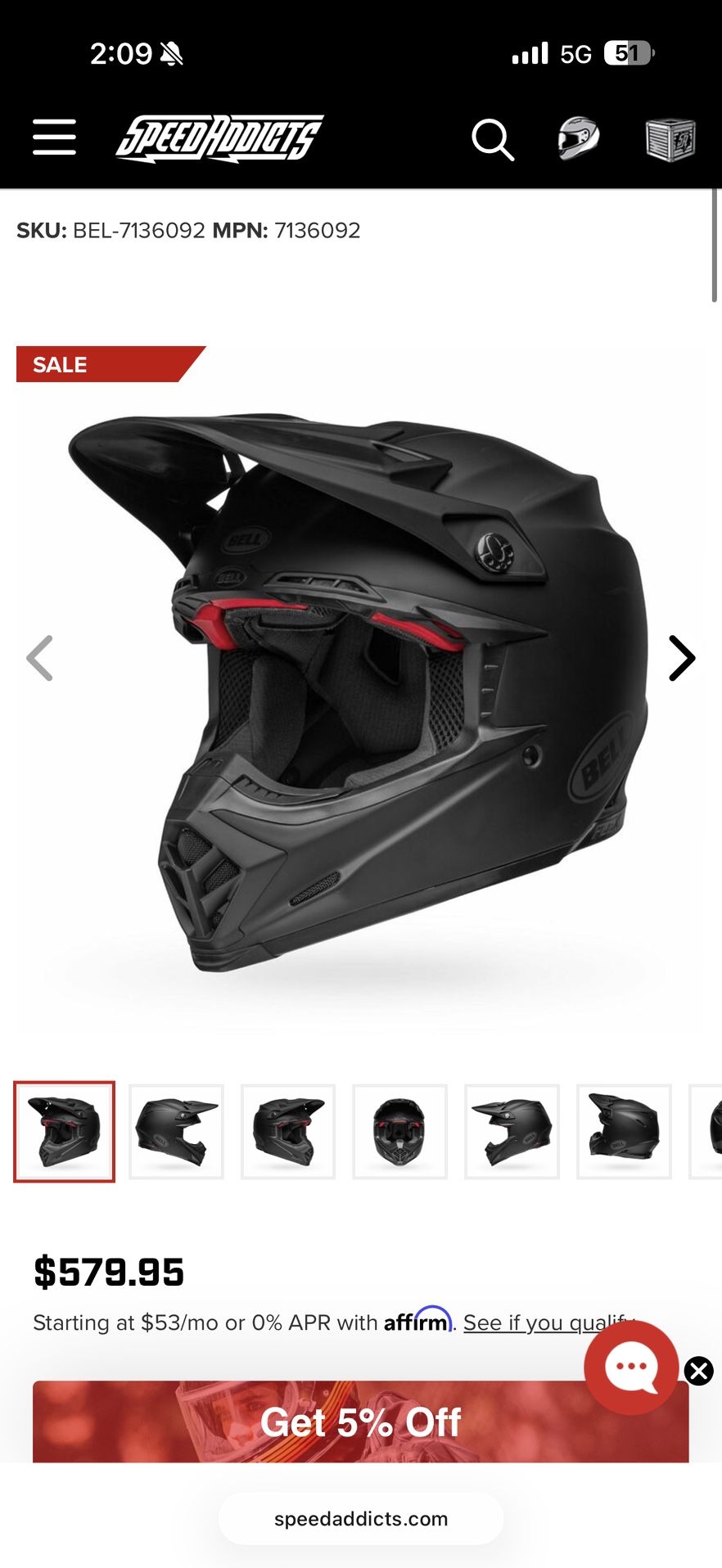 Dirt Bike Helmet 