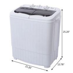 Portable Washing Machine And New Tiles