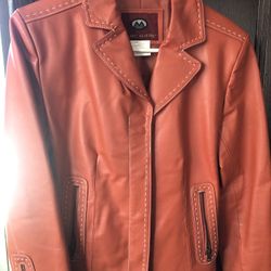 Women’s Leather Biker Jacket 