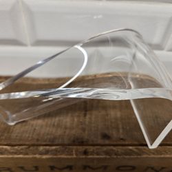 Vintage Lucite Hollywood Regency Style Soap Dish