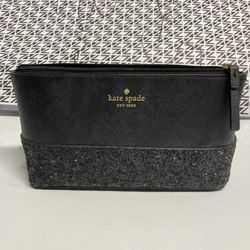 New Kate spade Black Cosmetic Bag 